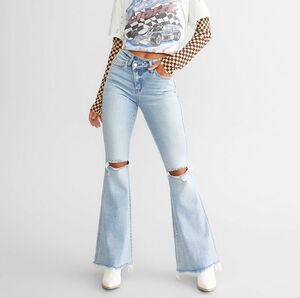 Flying Monkey Los Angles High Rise Flare Jeans - 28